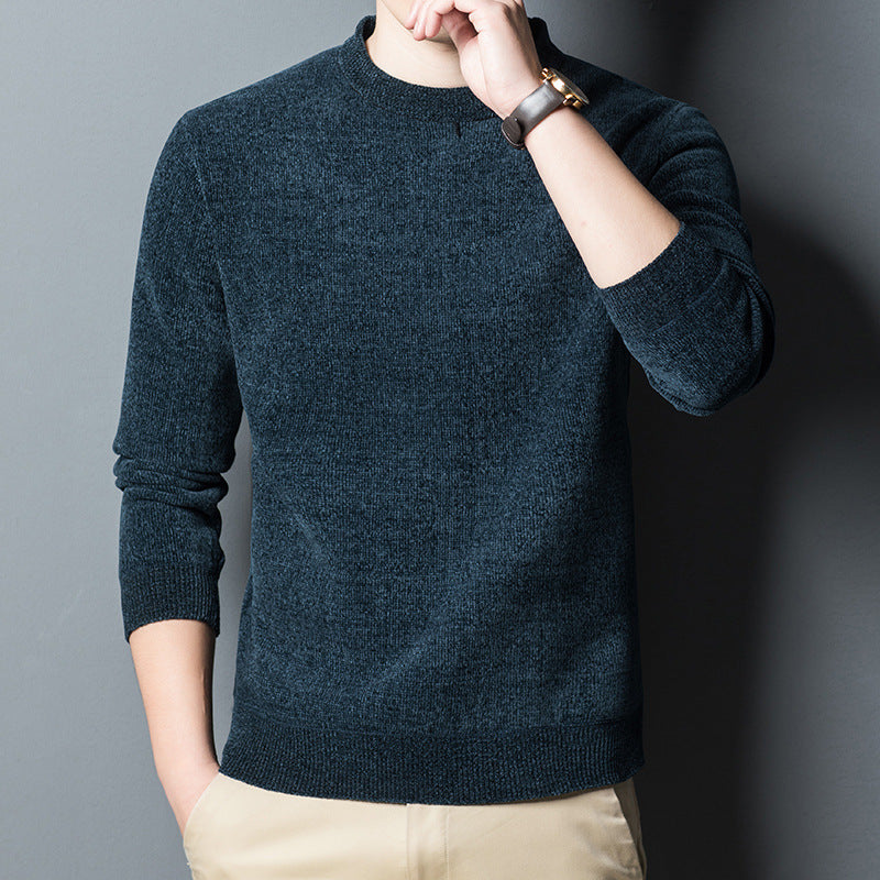 Pull ample col rond