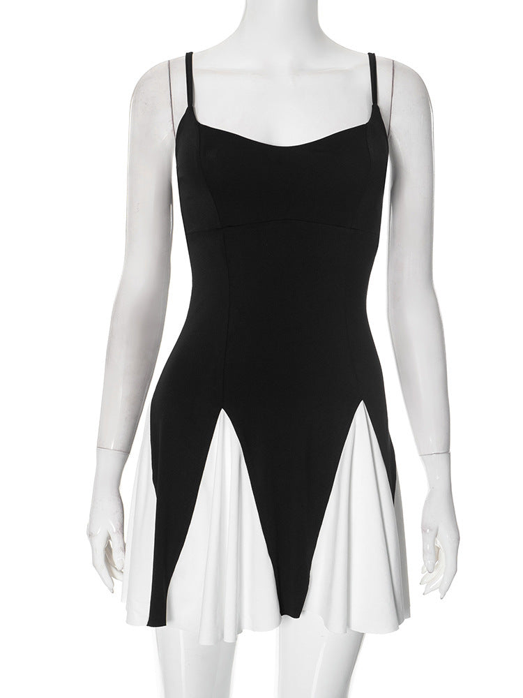 Robe sans manches à bretelles