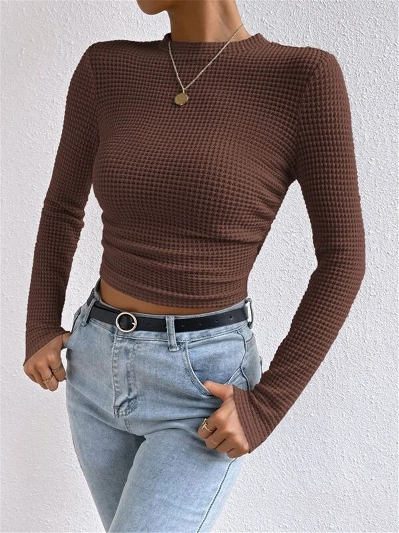 Pull léger à carreaux sauvages