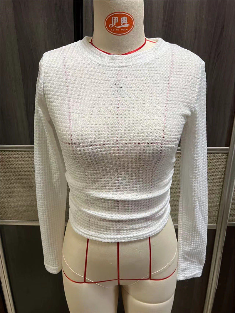 Pull léger à carreaux sauvages