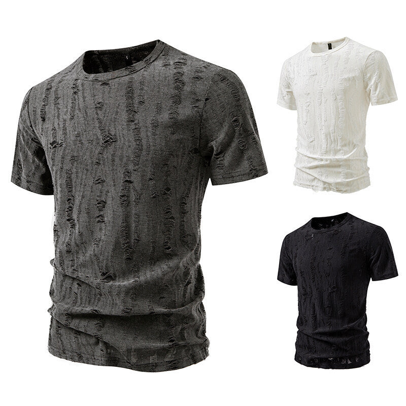 T-shirt à manches mi-longues amples