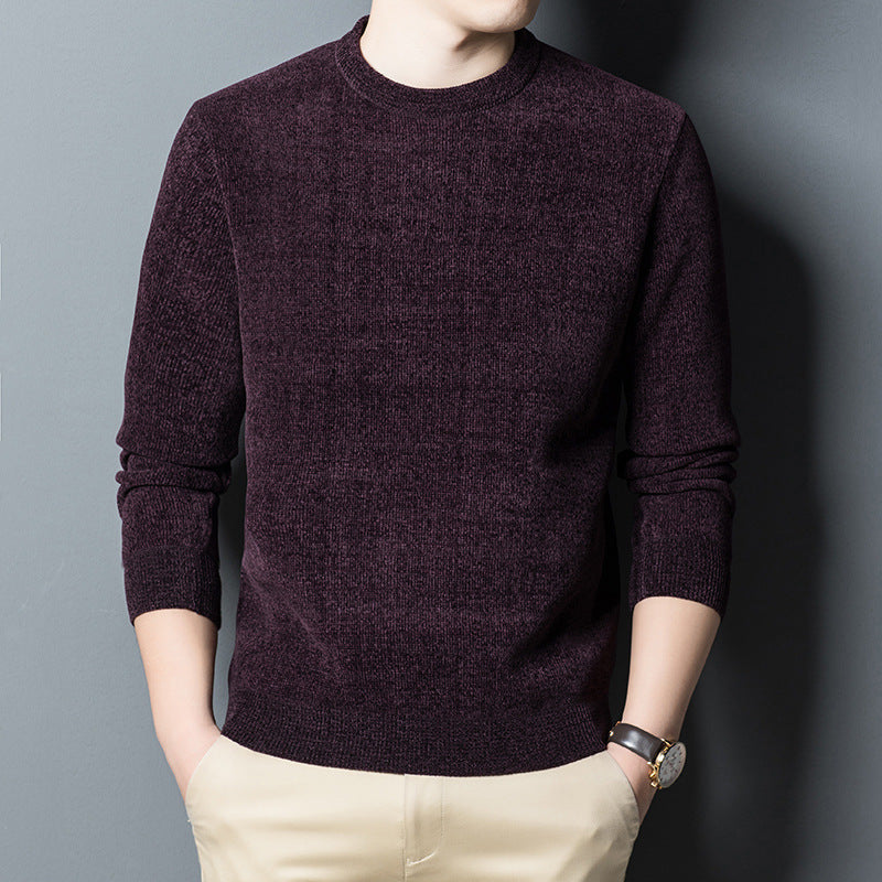 Pull ample col rond