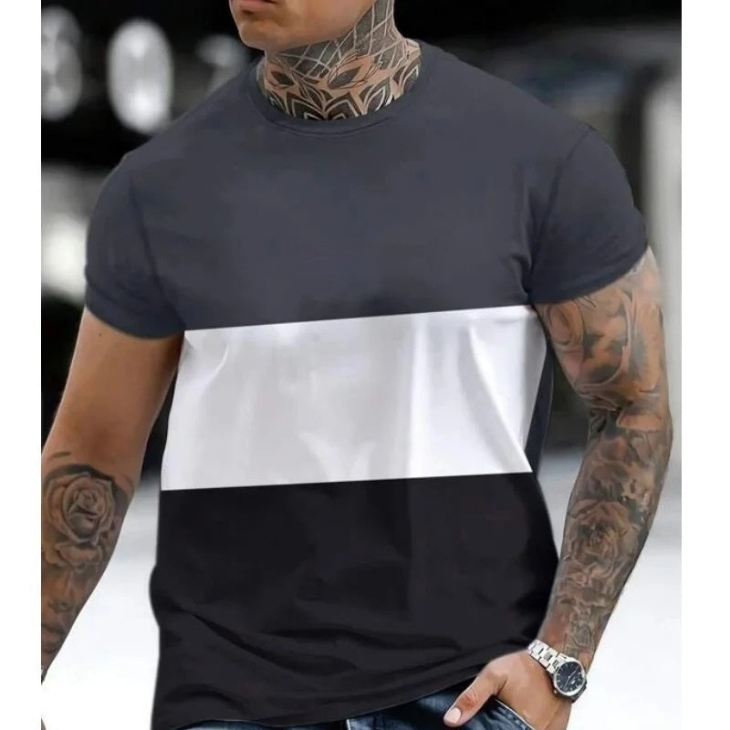 T-shirt homme imprimé en 3D
