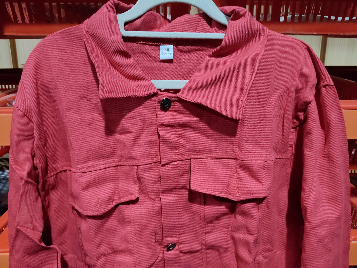 Veste décontractée en jean pour homme, chemise boutonnée