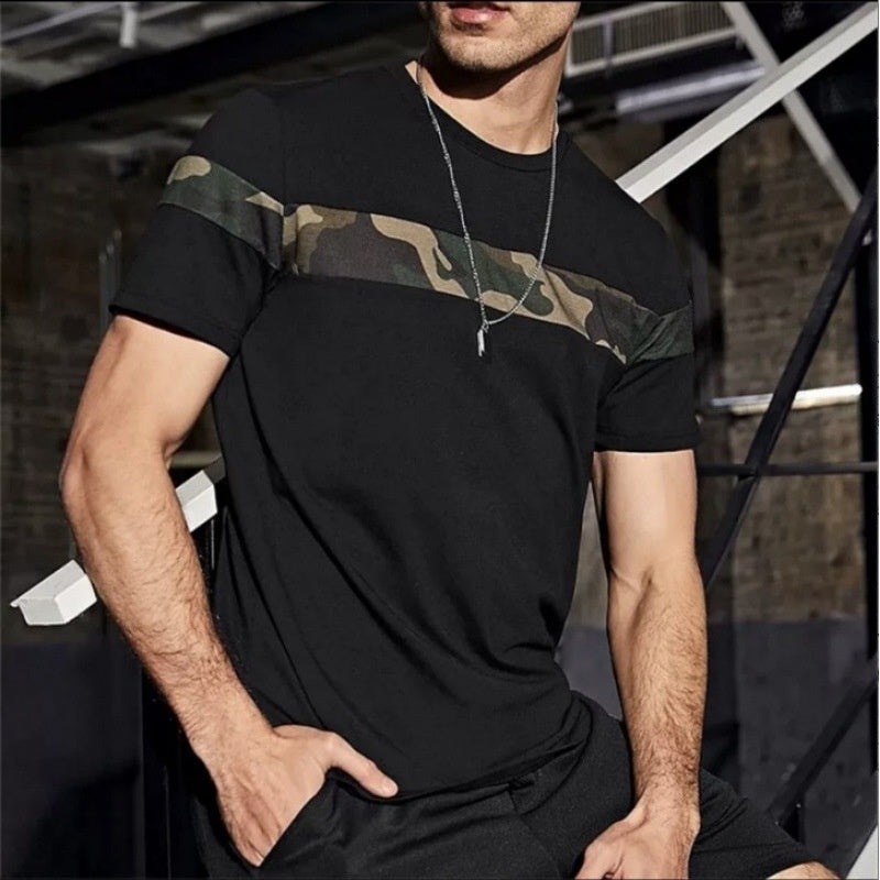 T-shirt homme imprimé en 3D