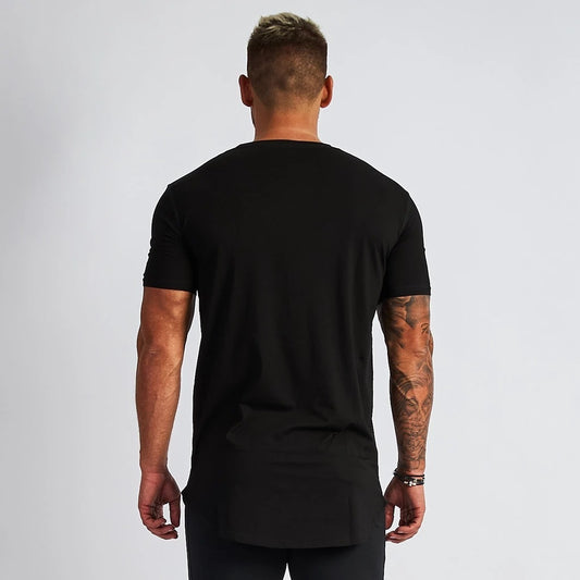 T-shirt léger à manches courtes, couleur unie