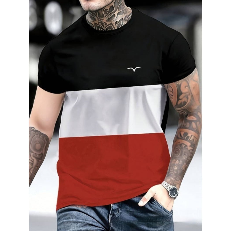 T-shirt homme imprimé en 3D