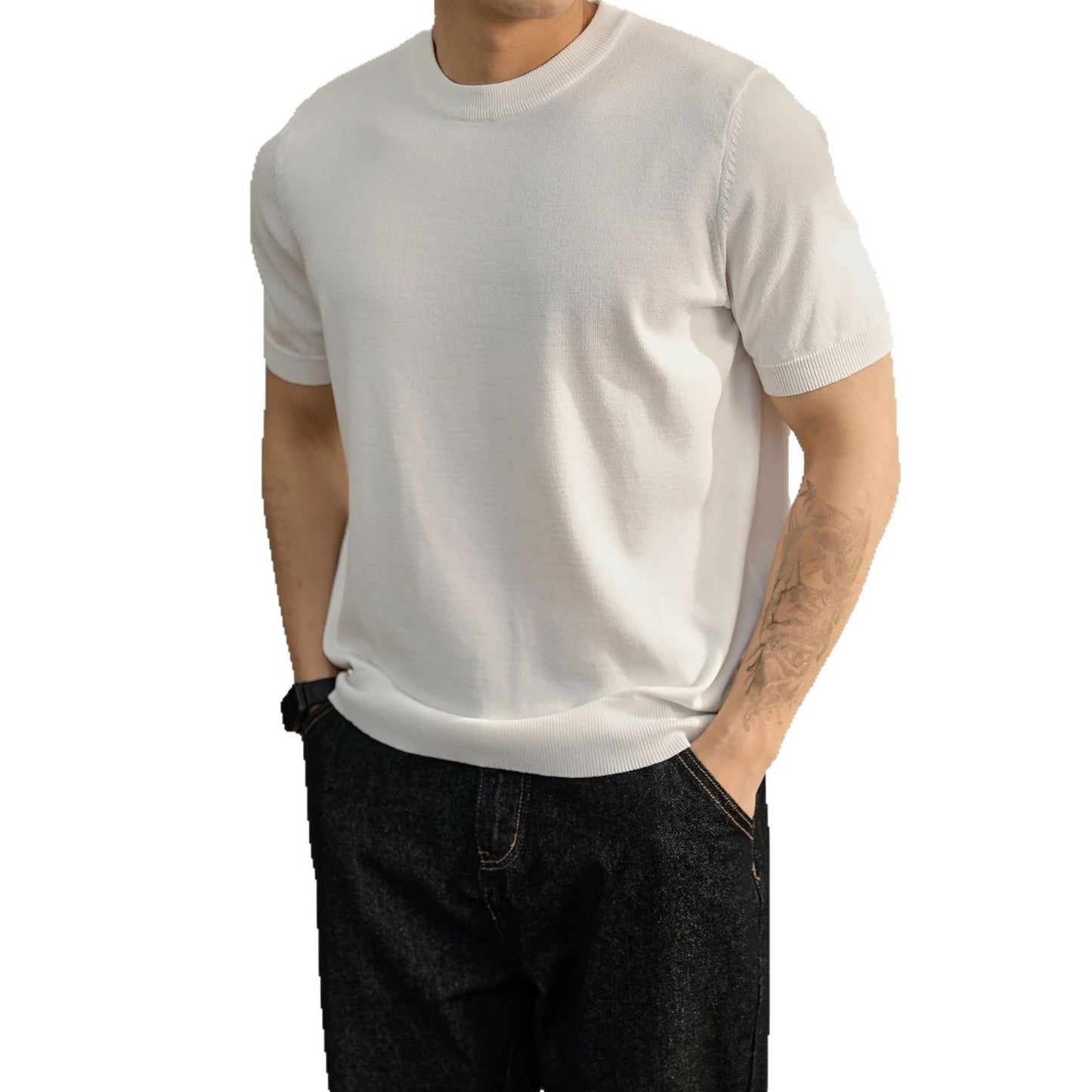 T-shirt épais et décontracté