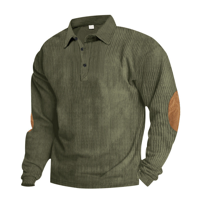 Pull en velours côtelé