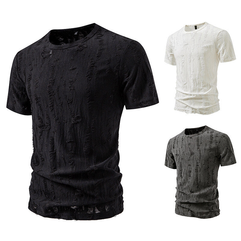 T-shirt à manches mi-longues amples