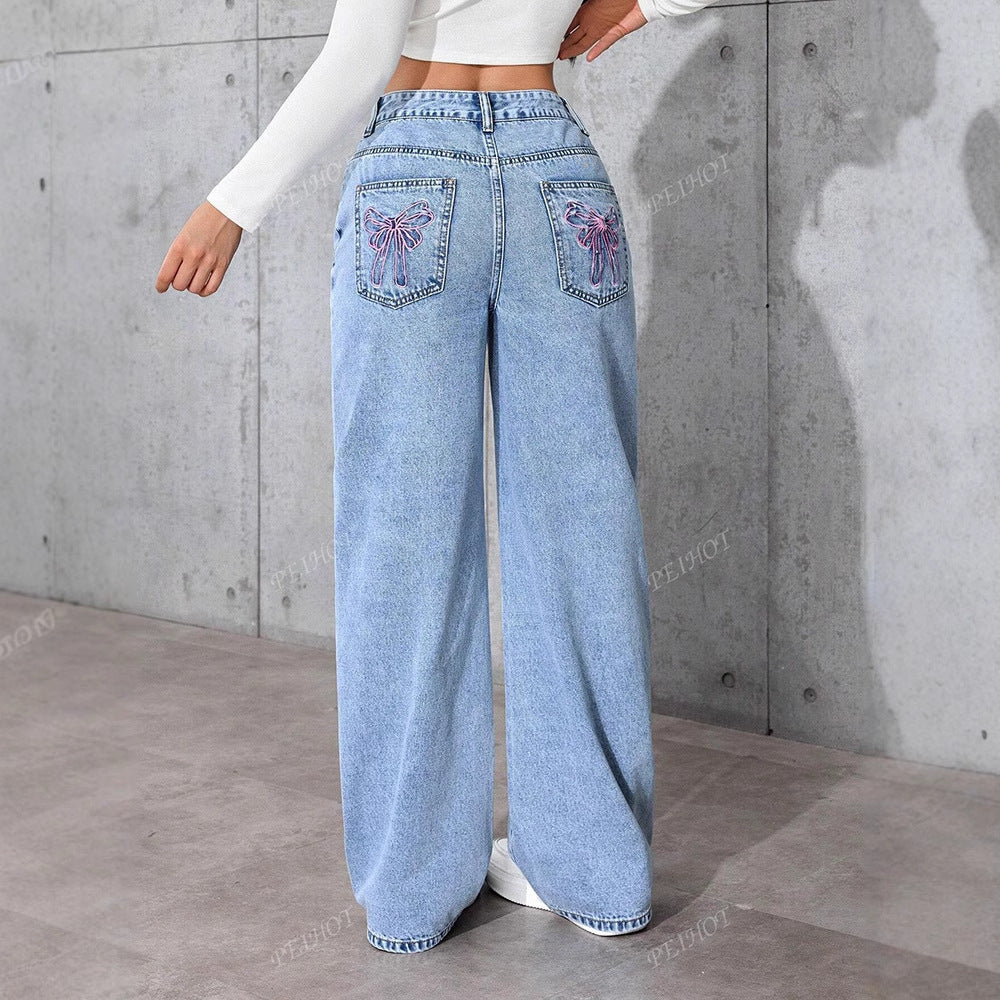 Jean ample et tendance