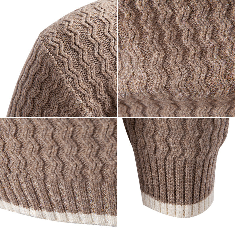 Pull tricot ample