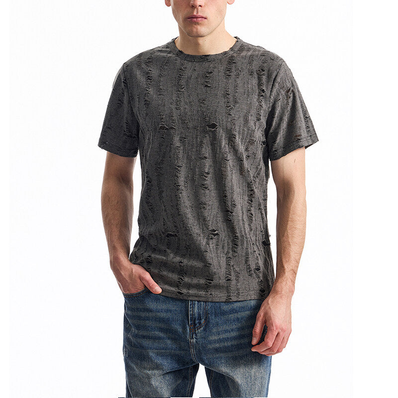 T-shirt à manches mi-longues amples