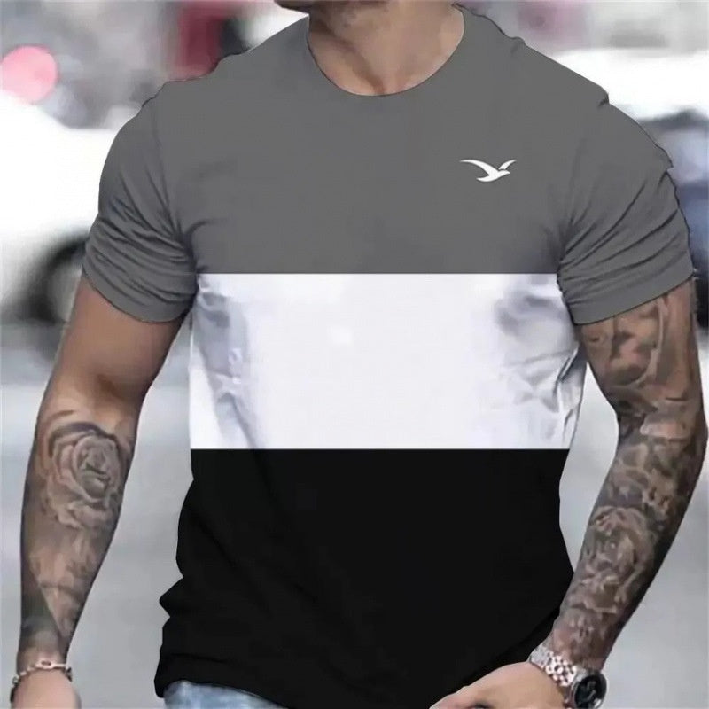 T-shirt homme imprimé en 3D