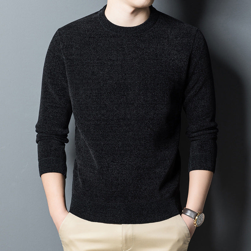 Pull ample col rond