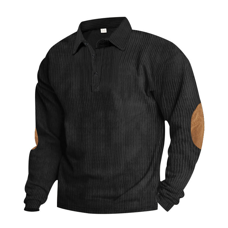 Pull en velours côtelé