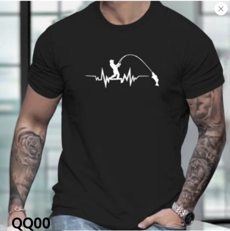 T-shirt homme imprimé en 3D