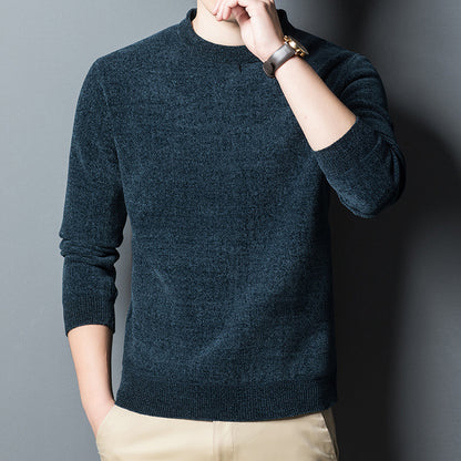 Pull ample col rond