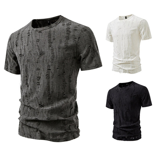 T-shirt à manches mi-longues amples