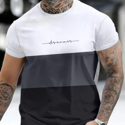 T-shirt homme imprimé en 3D
