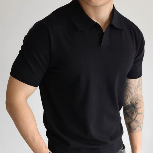 T-shirt à revers amples pour homme
