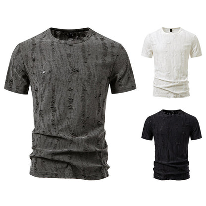T-shirt à manches mi-longues amples