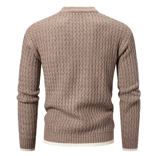 Pull tricot ample
