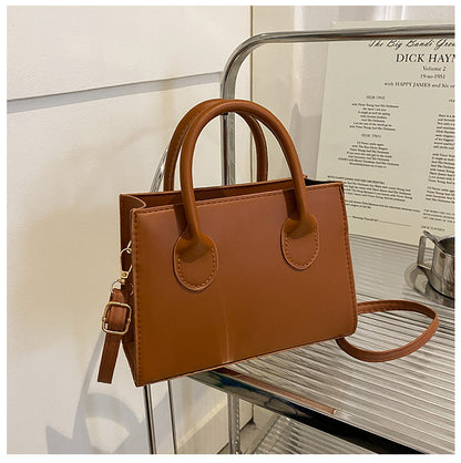 Sac bandoulière rétro portable petit carré