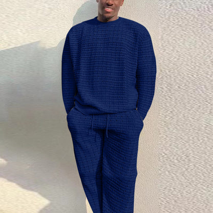 Ensemble à rayures ample