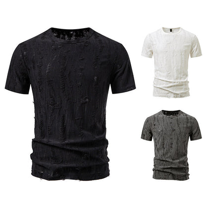 T-shirt à manches mi-longues amples
