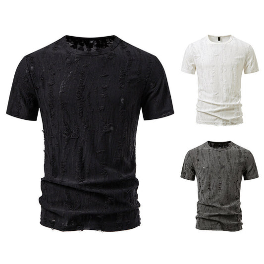 T-shirt à manches mi-longues amples