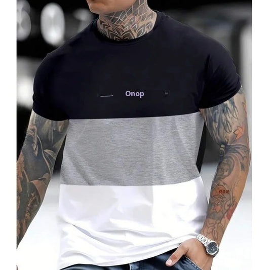 T-shirt homme imprimé en 3D
