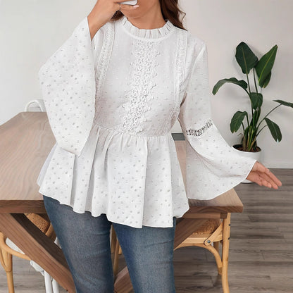 Chemise à manches longues décontractée