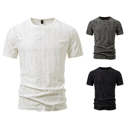 T-shirt à manches mi-longues amples