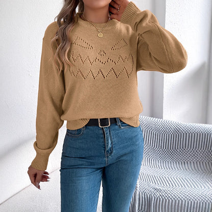 Pull Halloween lanterne ajourée