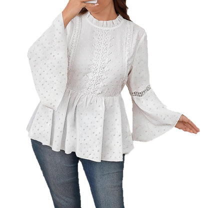 Chemise à manches longues décontractée