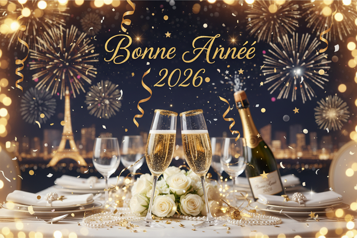 Nous vous souhaitons une Bonne année 2026